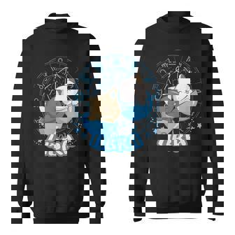 カワイイ猫占星術 星座天秤座 スウェットシャツ - Kawaiitshirt