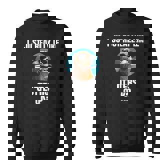 カワウソ 動物 カワウソ スウェットシャツ - Kawaiitshirt