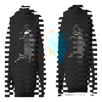 カワセミ 動物モチーフ 動物の顔 鳥モチーフ 動物モチーフ 鳥 カワセミ スウェットシャツ - Kawaiitshirt