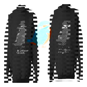 カワセミ 鳥 動物 図 バードウォッチング 贈り物 鳥類学者 生物学者 自然科学 スウェットシャツ - Kawaiitshirt