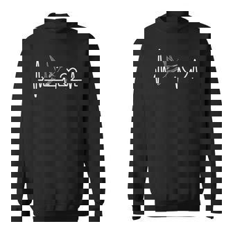 カワセミ好きにはたまらないカワセミのハートビート スウェットシャツ - Kawaiitshirt