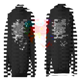 カントリーボール アジア スウェットシャツ - Kawaiitshirt