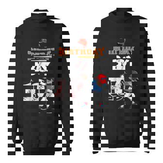 キッズ 10歳の誕生日 野球選手 ダビングボーイ 10歳 スウェットシャツ - Kawaiitshirt