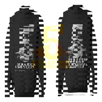 キッズ Tレックス 恐竜 誕生日パーティー装飾 5歳の誕生日 男の子 恐竜 スウェットシャツ - Kawaiitshirt