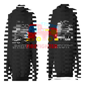 キッズ 消防車消防車 スウェットシャツ - Kawaiitshirt
