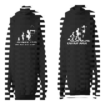 キッズ・トゥ・アーチャー エボリューション・アーチェリーの練習 スウェットシャツ - Kawaiitshirt