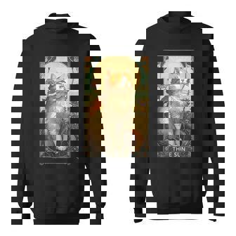 キャットタロットカード、サンタロットカード、アールヌーボーtシャツ スウェットシャツ - Kawaiitshirt