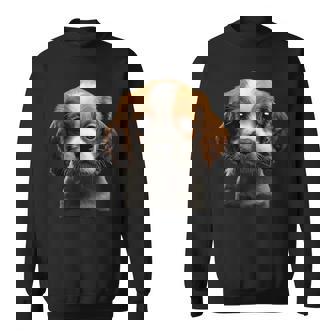 キャバリアキングチャールズスパニエル子犬 スウェットシャツ - Kawaiitshirt