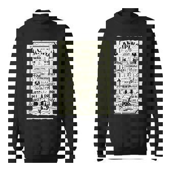 キャンピング ルール 遊び心たっぷりのヴィンテージ調デザイン おもしろ キャンプ スウェットシャツ - Kawaiitshirt