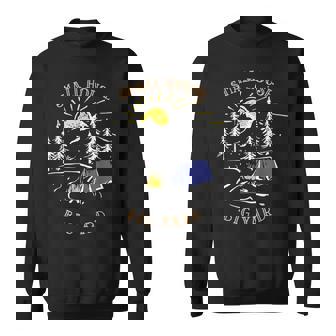 キャンプ スモールハウス ビッグヤード 山岳 キャンプファイヤー テント キャンプ スウェットシャツ - Kawaiitshirt