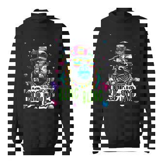 キラキラ光るクールなゴリラとジュエルヒップホップアートギャングスター スウェットシャツ - Kawaiitshirt