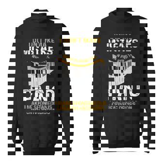 キーボード ピアニスト 面白い 音楽 ミュージシャン ピアノ奏者 恋人 スウェットシャツ - Kawaiitshirt