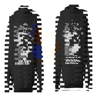 ギラン・バレー症候群啓発戦士 割れない彼女 スウェットシャツ - Kawaiitshirt