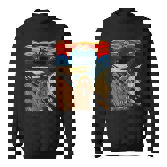 クッキー・マンチャーザ・スクリーム・ムンクモンスター・ジョーク スウェットシャツ - Kawaiitshirt