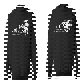 クトゥルフ神話 進化論 ラブクラフト ロールプレイ スウェットシャツ - Kawaiitshirt