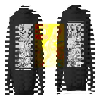 クラシック ハロウィン モンスター ポスター ホラー映画 スウェットシャツ - Kawaiitshirt