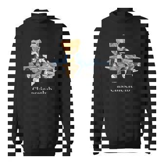 クラシックカーがかわいいテディベア。 スウェットシャツ - Kawaiitshirt