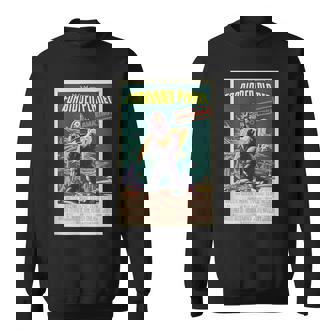 クラシックヴィンテージホラーレトロムービーポスターコレクターズtシャツ スウェットシャツ - Kawaiitshirt