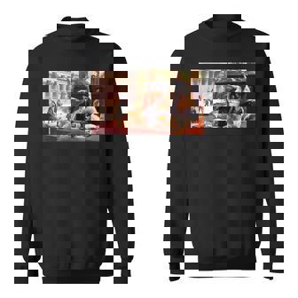 クレオパトラの毒をテストするアレクサンドル・カバネル1887 スウェットシャツ - Kawaiitshirt