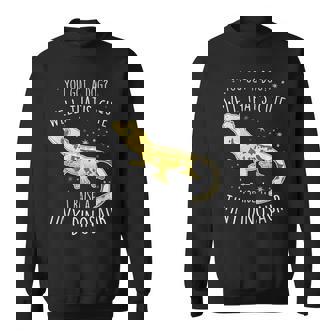 クレステッドゲッコ 小さな恐竜 トカゲ 爬虫類 ペット ハーレクイン スウェットシャツ - Kawaiitshirt