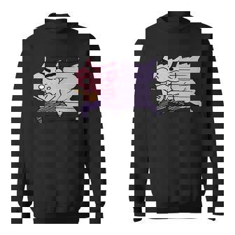 クレヨンしんちゃん ぶりぶりざえもん 瞬間移動 スウェットシャツ - Kawaiitshirt