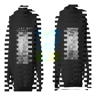 クロード モネ 面白いtシャツ アート 日傘 印象派 絵画 メンズ レディース 面白い 服 美術 油彩画 スウェットシャツ - Kawaiitshirt