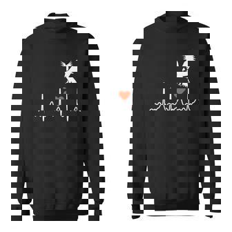 クールなアメリカンイーグル Usa ハートビート 素晴らしいギフト メンズ レディース キッズ スウェットシャツ - Kawaiitshirt