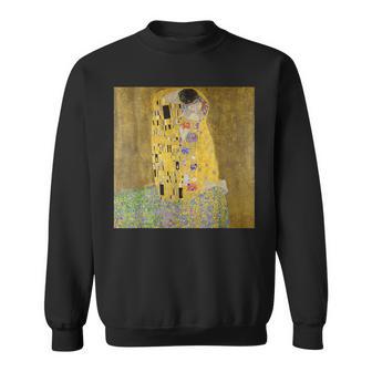 グスタフ・クリムトのキス 有名な絵画 スウェットシャツ - Kawaiitshirt