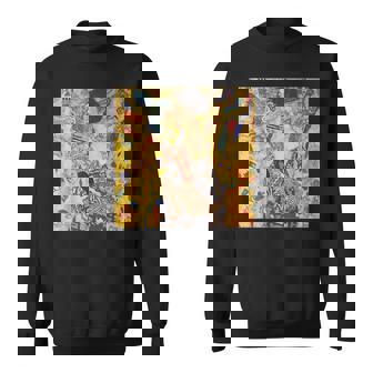 グスタフ・クリムト作「Lady With Fan」 スウェットシャツ - Kawaiitshirt