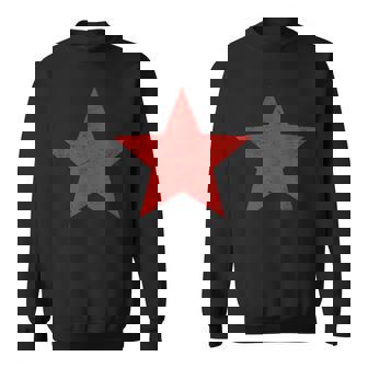 グランジ オルタナティブ アンティーク調 レッドスター 90年代ロックバンド音楽 スウェットシャツ - Kawaiitshirt