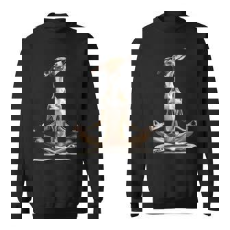 グレイハウンド ドッグ ヨガ スウェットシャツ - Kawaiitshirt