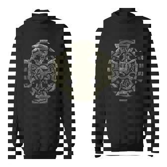 ケルト十字架 中世のシンボル ケルトバイキング スウェットシャツ - Kawaiitshirt