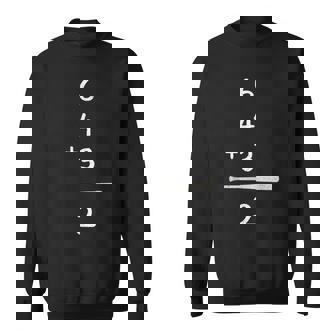 ゲッツー・併殺 ネタ 野球 ベースボール 草野球 野球部 野球好き 野球観戦 おもしろ 野球選手 エボリューション スウェットシャツ - Kawaiitshirt