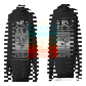 コウモリは私を判断できる 吸血コウモリ コウモリ スウェットシャツ - Kawaiitshirt