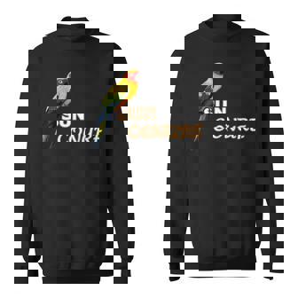 コガネメキシコインコ 鳥 動物 図 バードウォッチング 贈り物 鳥類学者 生物学者 自然科学 スウェットシャツ - Kawaiitshirt