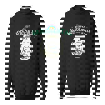 コットン オリジナル プリント ユーモア メダカ 鑑賞用 ロゴ スウェットシャツ - Kawaiitshirt