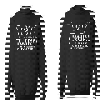 コンピュータpcソースコード スウェットシャツ - Kawaiitshirt