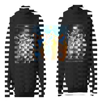 コーギー 面白いtシャツ 犬 かわいい メンズ 子供 おもしろ 服 雑貨 グッズ ネタ わんこ イヌ スウェットシャツ - Kawaiitshirt