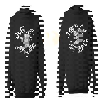 コーヒー スパイキー ペット スウェットシャツ - Kawaiitshirt