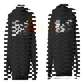 コーヒーとかわいいラッコ スウェットシャツ - Kawaiitshirt