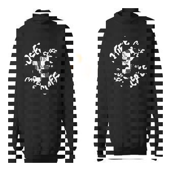 コーヒーオールド・イングリッシュ・シープドッグ犬 スウェットシャツ - Kawaiitshirt