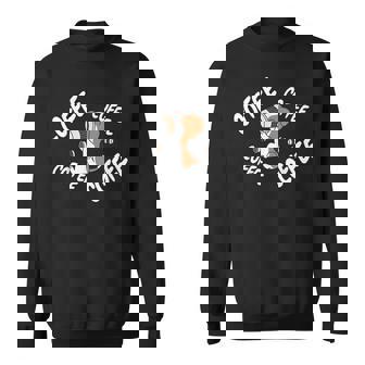 コーヒービーグル犬 スウェットシャツ - Kawaiitshirt