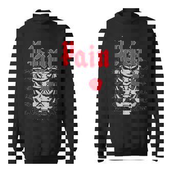 ゴシックスカルとバラ スウェットシャツ - Kawaiitshirt