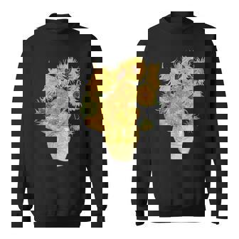 ゴッホ ひまわり 美的アート 鍬 絵画 グラフィック スウェットシャツ - Kawaiitshirt