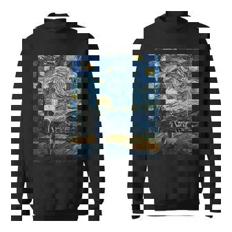 ゴッホにインスパイアされた先見の明のある宇宙飛行士未来の宇宙飛行士 スウェットシャツ - Kawaiitshirt