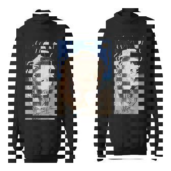 ゴースト 亡霊 霊魂 ファントム 葛飾北斎 日本美術 ハロウィン 妖怪 提灯お岩 百物語 お岩さん 百物語 スウェットシャツ - Kawaiitshirt