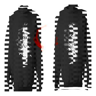 ゴーストサムライ 戦国武将 刀 アニメ マンガ 恋人 スウェットシャツ - Kawaiitshirt