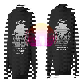 ゴールドコースト クイーンズランド州 オーストラリア サーフィン ギフト ヤシの木 スポーツ お土産 スウェットシャツ - Kawaiitshirt