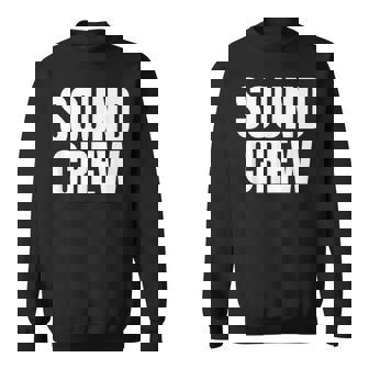 サウンドクルーtシャツ コンサートイベントスタッフ ブラックtシャツ スウェットシャツ - Kawaiitshirt