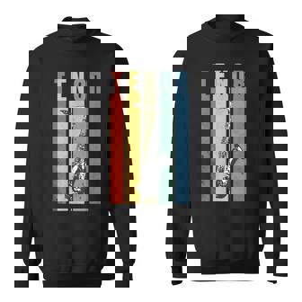 サックス テナーサックス レトロ スウェットシャツ - Kawaiitshirt